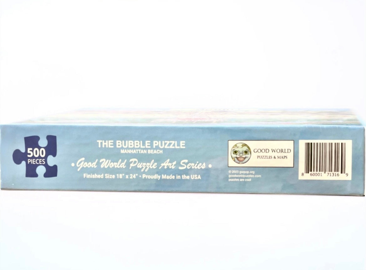 The Bubble Manhattan Beach Puzzle (Full Color Poster Included)