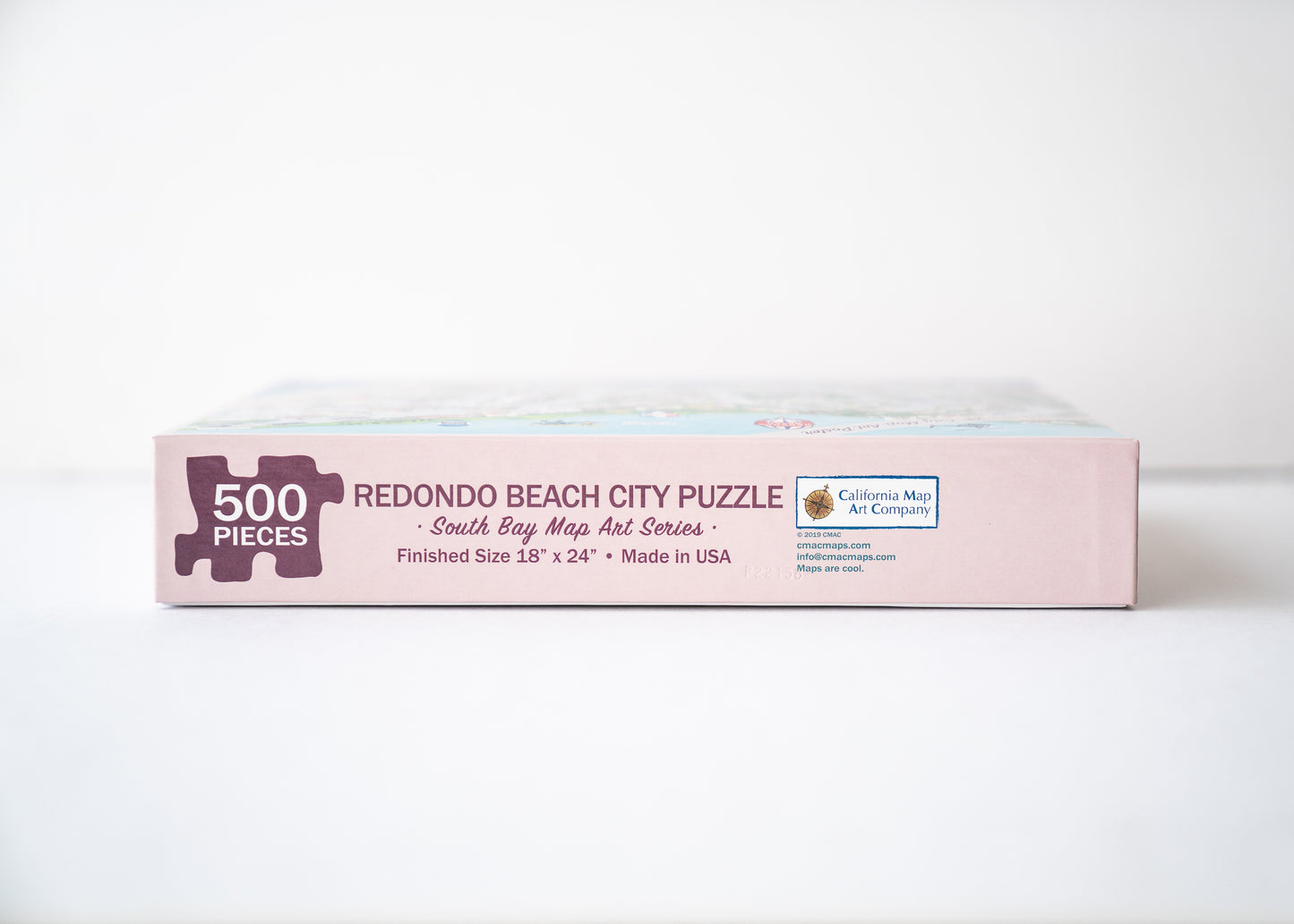 Redondo Beach Map Puzzle & Poster