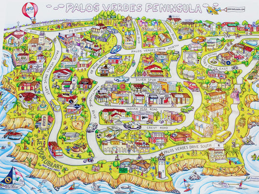 Palos Verdes Puzzle (Poster Included)