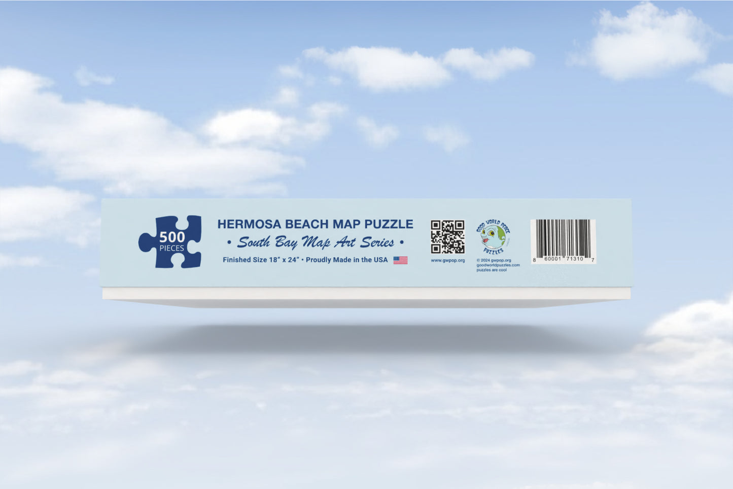 Hermosa Beach Map Puzzle