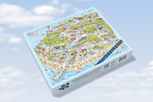 Hermosa Beach Map Puzzle