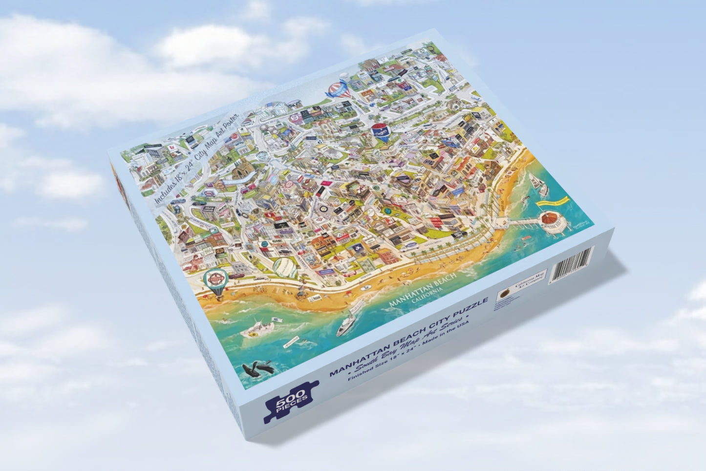 Manhattan Beach City Puzzle